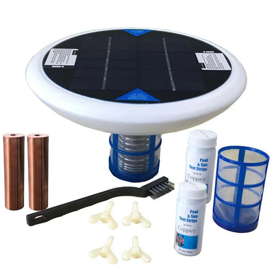 Purificateur Ioniseur Solaire Piscine Anti-Algues Eau Claire