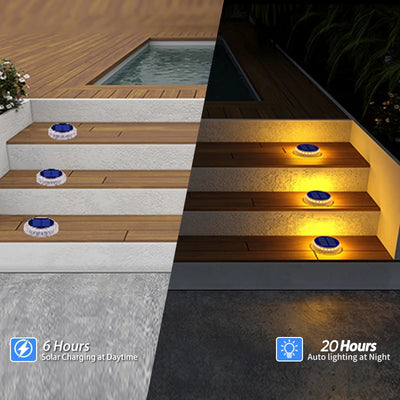 Panneau solaire du spot encastrable de terrasse IP68