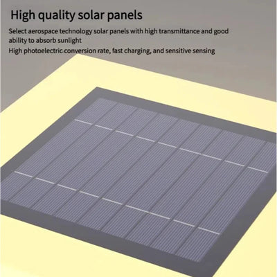 Lampe Solaire Pilier Portail Cube Décorative Extérieur