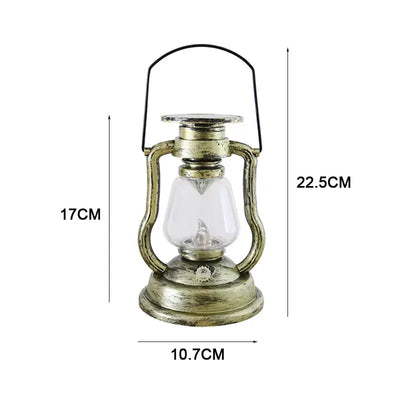 Lanterne Solaire de Jardin Effet Flamme