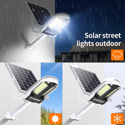 Lampadaire Solaire Détecteur de Mouvement Extérieur - vue 6