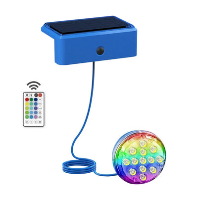Lampe Solaire Flottante de Piscine LED 16 Couleurs Télécommande