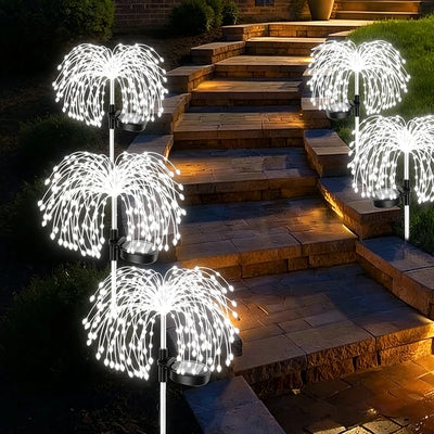 Guirlande Solaire Feux d'Artifice LED Noël et Halloween