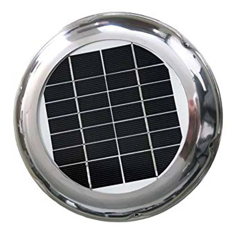 Ventilateur solaire de toit en inox 2,5W étanche