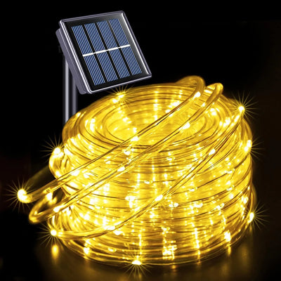 Guirlande Solaire Extérieur Tube Lumineux 32 m 300 LED