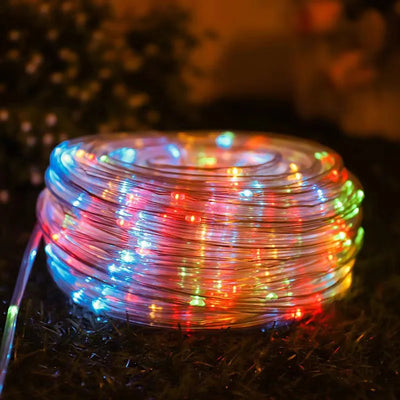 Guirlande Solaire Extérieur Noël 22 m 200 LED Étanche