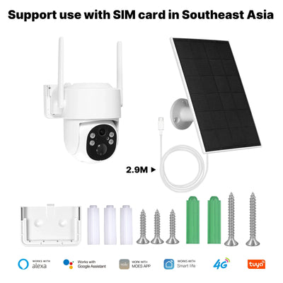 Caméra de Surveillance Solaire 4MP WiFi 4G - vue 8