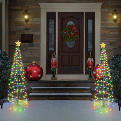 Guirlande Solaire LED Étanche Décoration d'Arbre de Noël