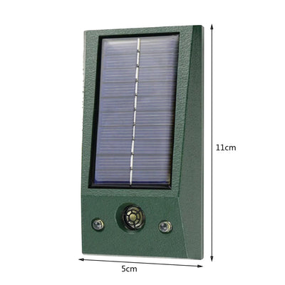 Répulsif Solaire Ultrason IP66 Rats Renards et Nuisibles