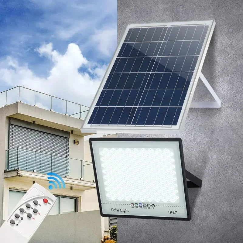 Projecteur Solaire Extérieur Puissant 400W