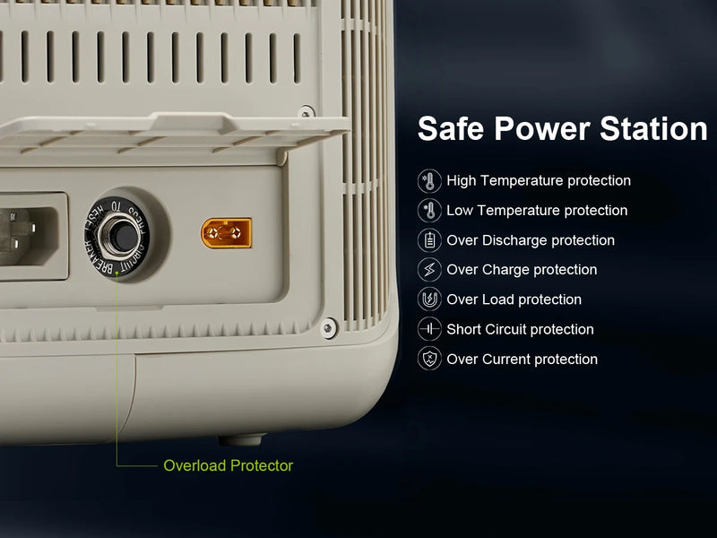 Générateur Solaire Portable 600W 299Wh UPS MPPT