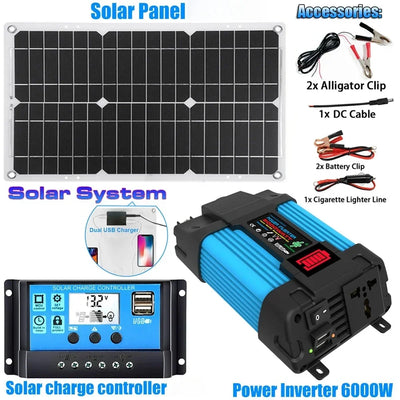 Kit Solaire Complet Onduleur 110V 220V - vue 12