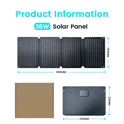 Panneau Solaire Pliable Portable 100W