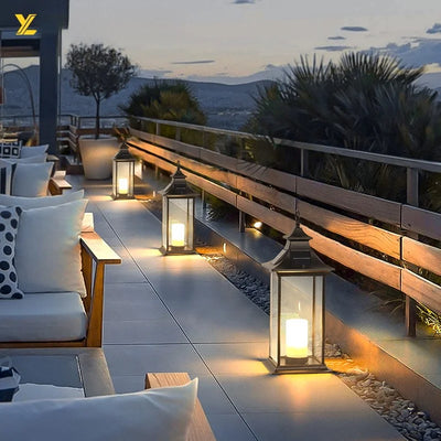 Bougie Solaire Décorative pour Jardin