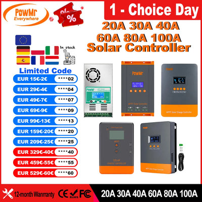 Régulateur de Charge Solaire MPPT PWM
