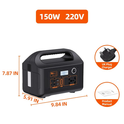 Station d'Énergie Solaire Portable 150W - vue 7