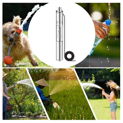Pompe à Eau Solaire Submersible Puits Profond Sans Balais