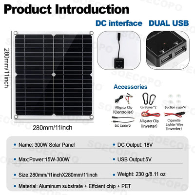 Kit Solaire 7000W Onduleur Panneau Hors Réseau – prises de sortie et bornes de connexion