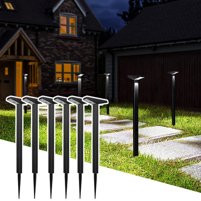 Lampe Solaire de Jardin à Planter pour Pelouse et Allée
