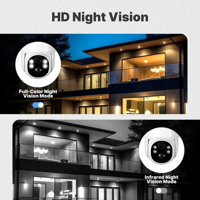 Caméra de Surveillance Solaire 4MP WiFi 4G - vue 4