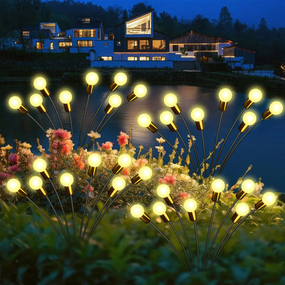 Piquet Solaire de Jardin LED Luciole pour Pelouse