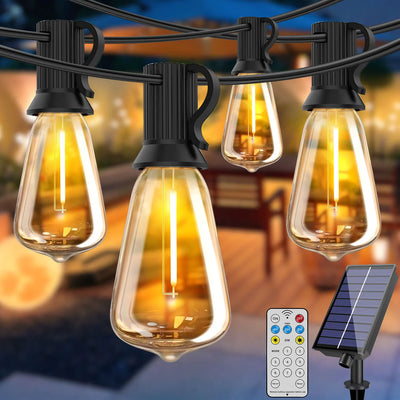 Guirlande Solaire ST38 Incassable Télécommande Extérieur