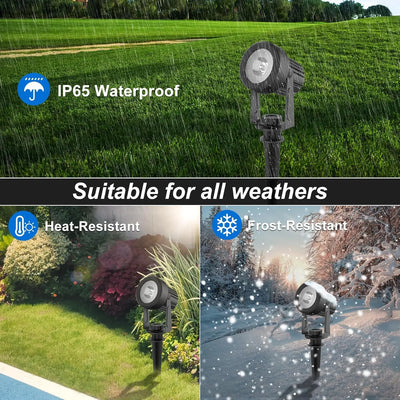 Projecteur Solaire Extérieur 1 à 6 Têtes Orientables IP65