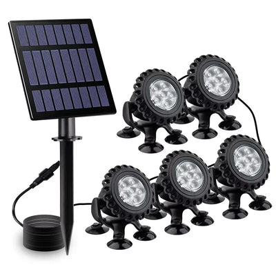 Spot Solaire Bassin Submersible RGB Étanche IP68