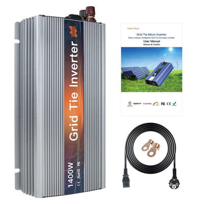 Micro-Onduleur Solaire 1000-1400W Onde Pure