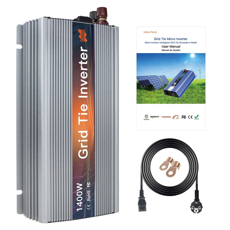 Micro-Onduleur Solaire 1000-1400W Onde Pure