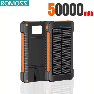 Power Bank Solaire 50000mAh Charge Super Rapide