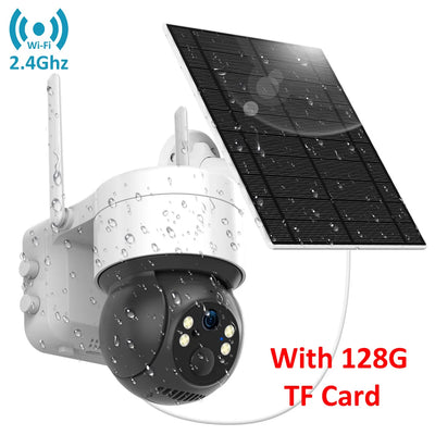 Caméra Solaire de Surveillance WiFi 4G PTZ Extérieure - vue 11