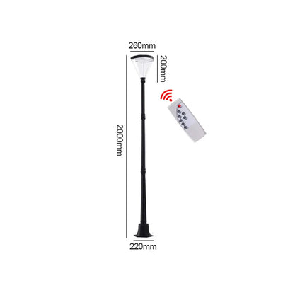 Lampadaire Solaire de Jardin LED Étanche IP65