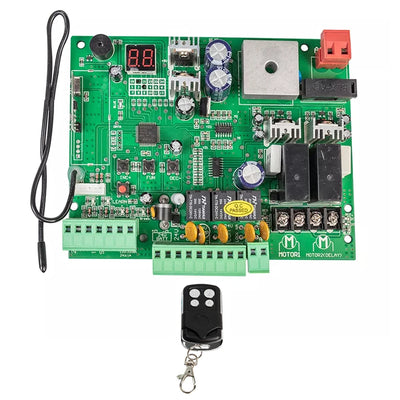 Carte de Commande Portail Battant Solaire 12V 24V