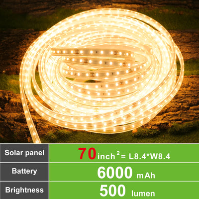 Ruban LED Solaire Extérieur intelamp 10 m 800 LED
