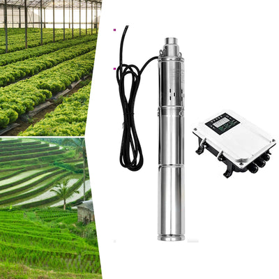 Pompe Solaire de Forage Contrôleur Externe et Capteur de Niveau