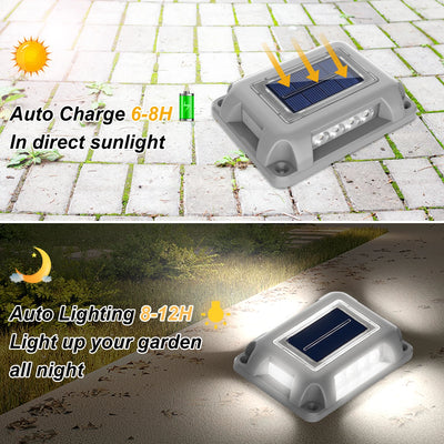 Lampe Solaire LED Décorative Jardin IP65 Lot 8 Pièces
