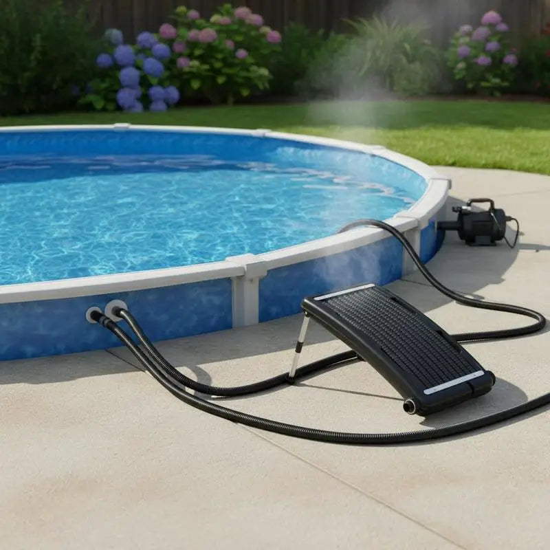 Chauffage Solaire Piscine Panneau Courbé Hors Sol