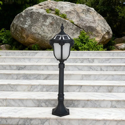 Borne Solaire Aluminium Colonne Extérieure