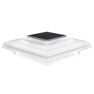 Lampe Solaire Clôture LED Étanche IP65 Jardin Mur Cour