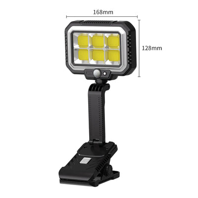 Lampe Solaire Clipsable Détecteur Mouvement Étanche Jardin Clôture