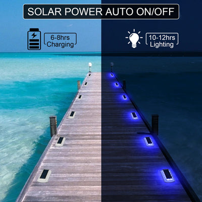 Lampe Solaire Jardin 16 LED Étanche Décorative Extérieur
