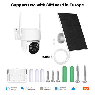 Caméra de Surveillance Solaire 4MP WiFi 4G - vue 11
