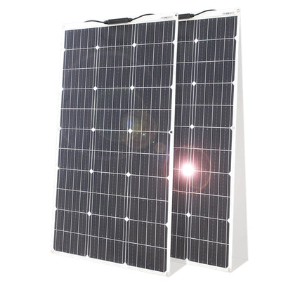 Panneau Solaire Flexible 12V Monocristallin Étanche