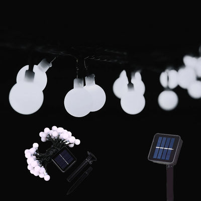Guirlande Solaire Extérieur Motif Floral LED Étanche Jardin