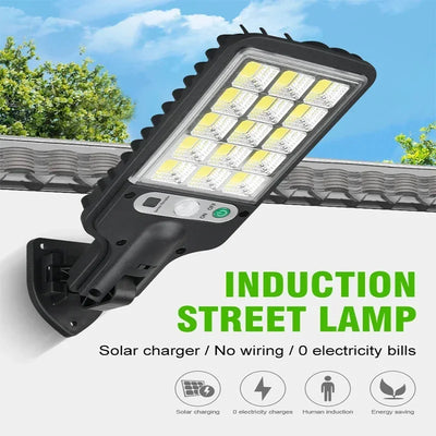 Lot de Lampes Solaires Extérieures 200 COB Détecteur de Mouvement