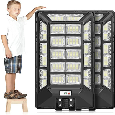 Lampe Solaire de Rue Extérieure Puissante avec Télécommande