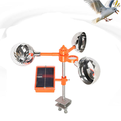 Répulsif Solaire Ultrason Oiseaux Insectes et Rats Extérieur