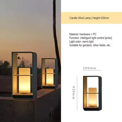 Lampadaire Solaire Exterieur Inox IP65