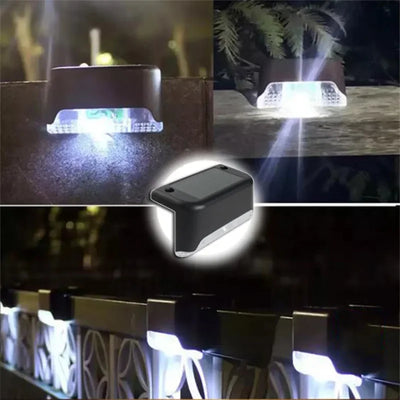 Lampe Solaire Escalier Extérieur LED Étanche pour Terrasse
